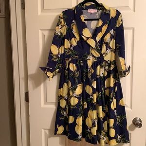 Belle Poque 50’s inspired Dress XL Excellent Condition, Stretchy